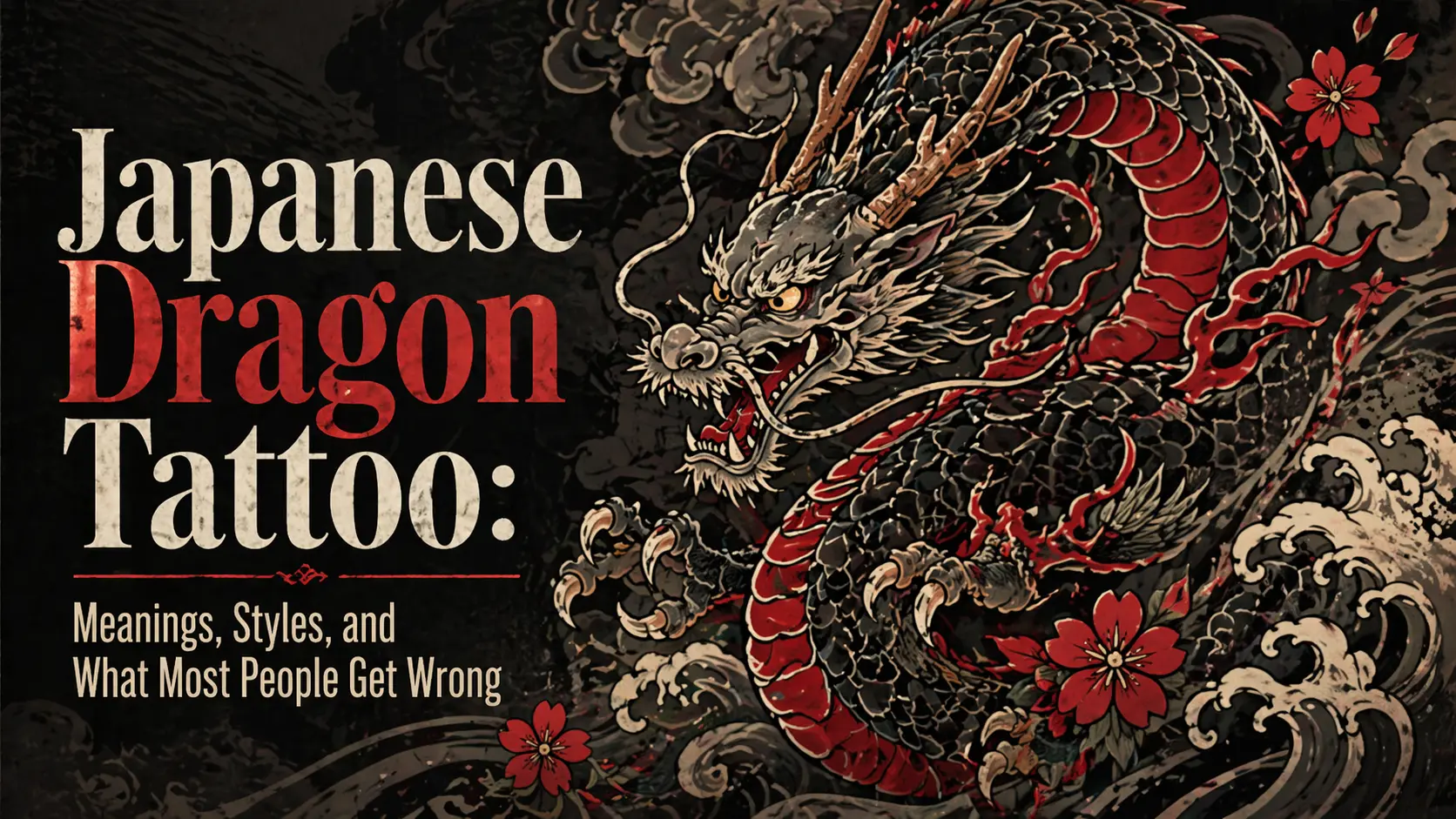 Japanese Dragon Tattoo: Meanings, Styles, and What Most People Get Wrong