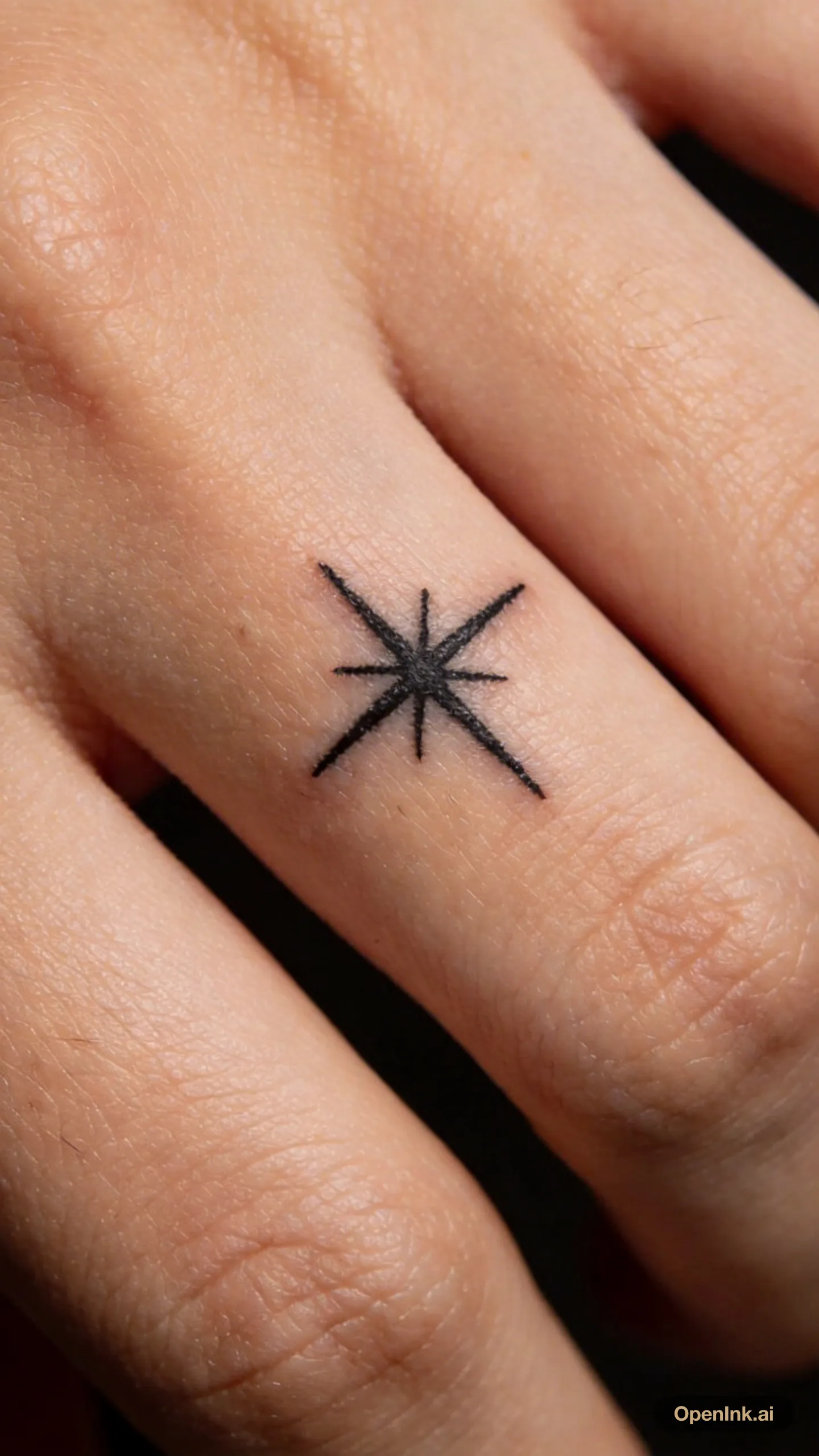 North star tattoo inspiration