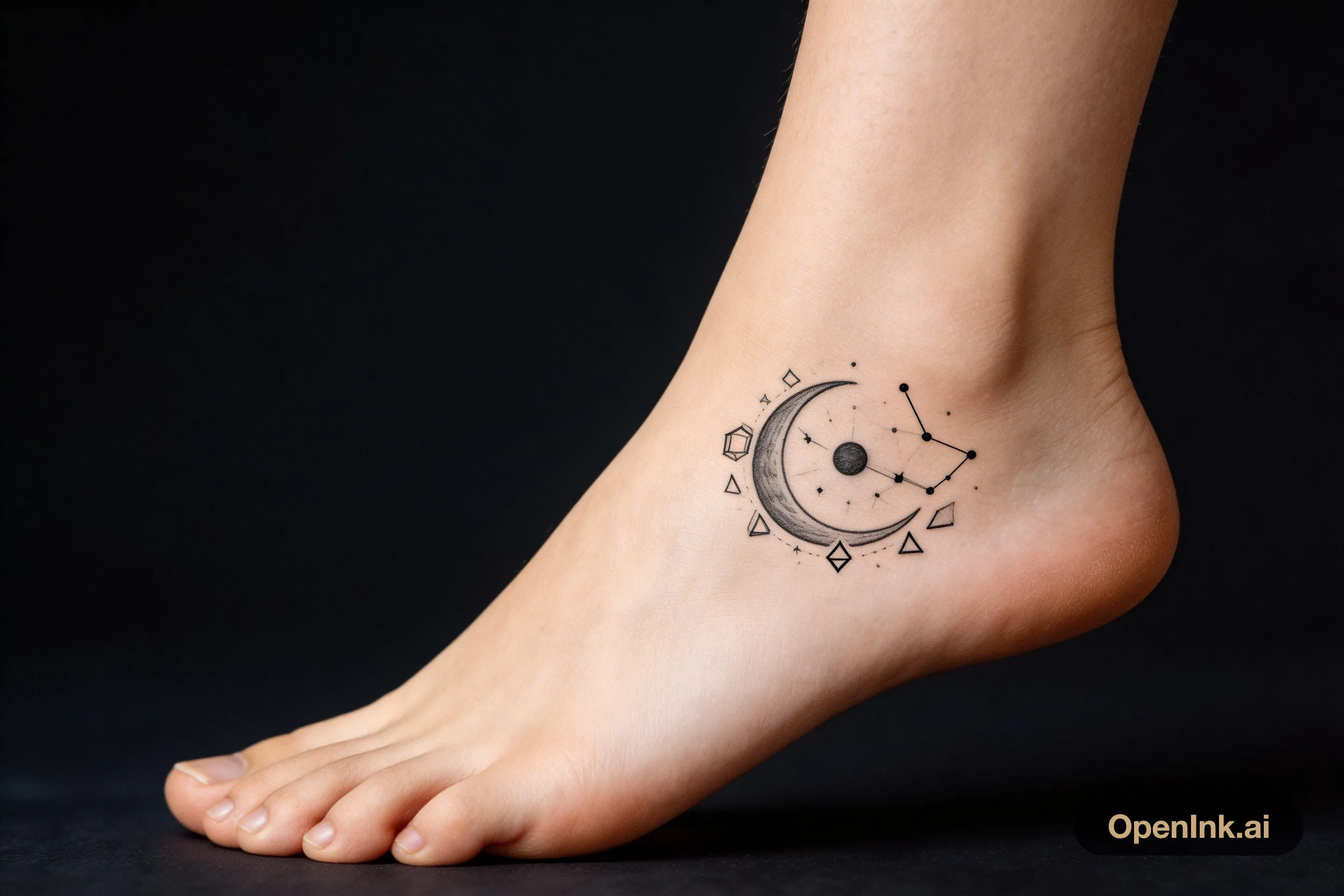 Celestial and zodiac tattoo inspiration for women